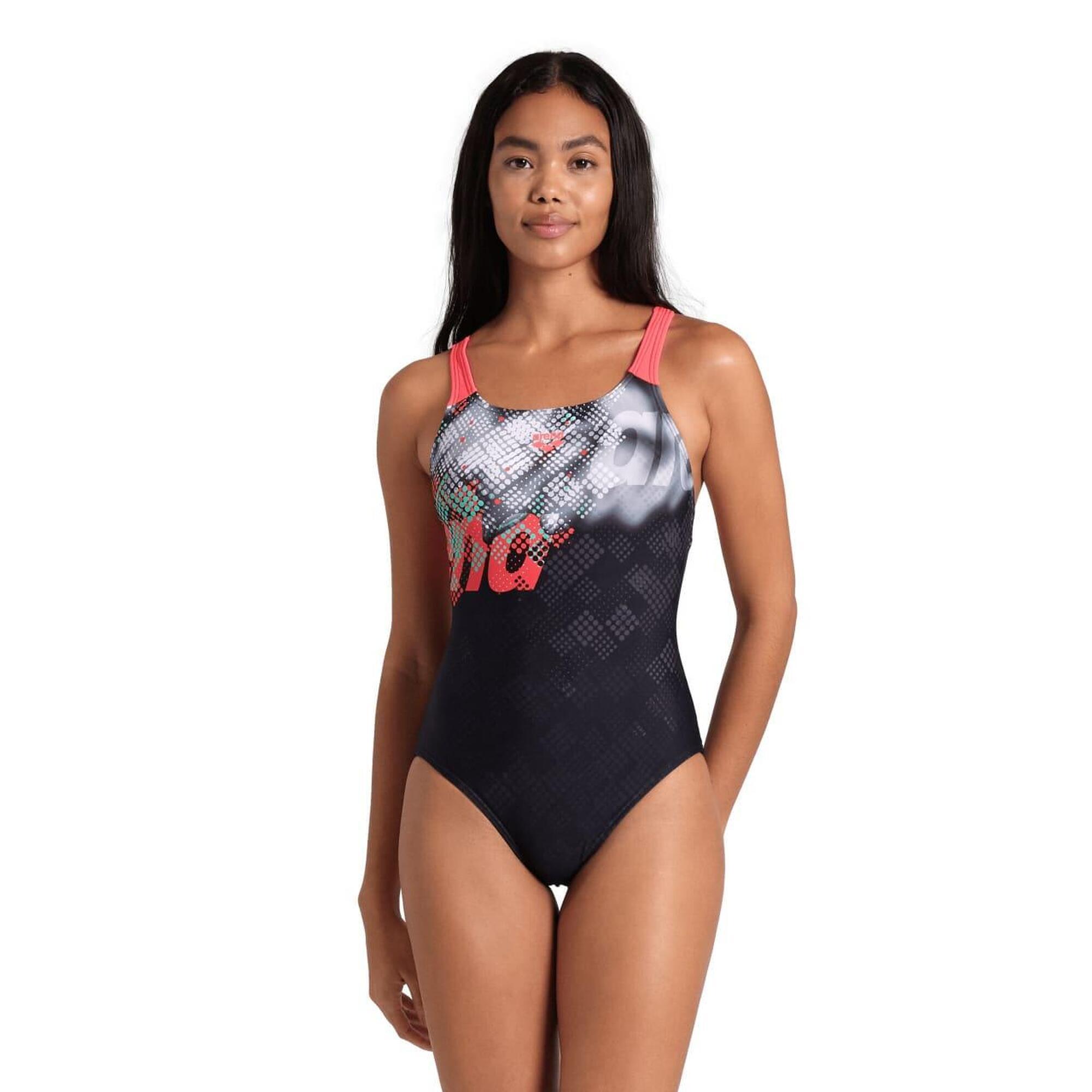 Maillot de bain fluo femme pas cher Decathlon